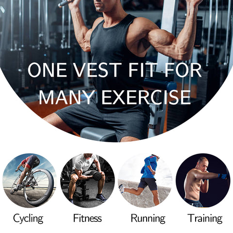 Gym Sauna Shirt Neoprene Sauna Vest Body Shaper Slimming Waist Trainer for Men Sport Top Shapewear Zipper Jacket by NINGMI