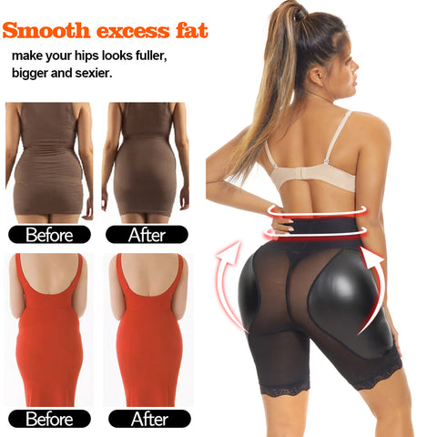 NINGMI Women Butt Lifter Shapewear Panties Women Body Shaper Hip Enhancer Shaper Panties High Waist Belly Shaper Underwear