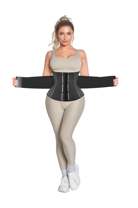 Waist Trainer Corset Body Shaper Slimming Belt Neoprene Sauna Sweat Tummy Control Women Shapers Slimmer Trimmer Shapewear by NINGMI