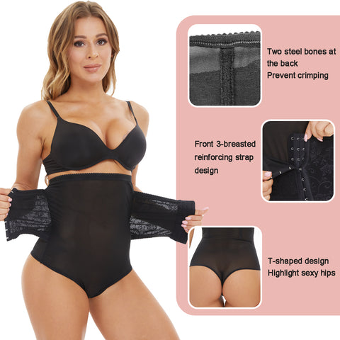 Breathable Seamless Body Shaper Panties Women Tummy Control Postpartum Underwear Maternity Slim Waist Trainer Bodysuit by NINGMI