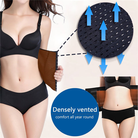 NINGMI Women Waist Girdles Waist Cincher Tracksuit for Women Pulling Corset Weight Loss Shapewear Slimming Body Strap Shaper Underwear