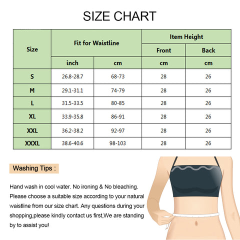 Women Sweat Corset Belt Sweat-Shaping Zipper Pocket Slimming Polyester Workout Gym Waist Trainer Weight Loss Body Shaper by NINGMI