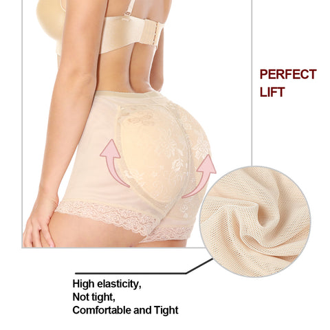 Women Butt Lifter Control Panties Body Shaper Slimming Underwear Women Tummy Control Hip Enhancer Paded Panty by NINGMI