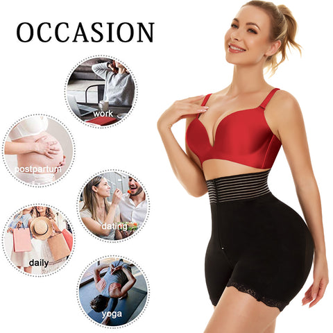 Women High Waist Body Shapewear Panties Butt Lifter Tummy Control Panties Seamless Postpartum Belly Shaper Drop Shipping by NINGMI
