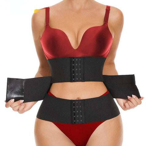 Waist Trainer for Women Belly Control Body Shaper Weight Loss Waist Cincher Trimmer Slimming Girdle Corset Fat Burner by NINGMI