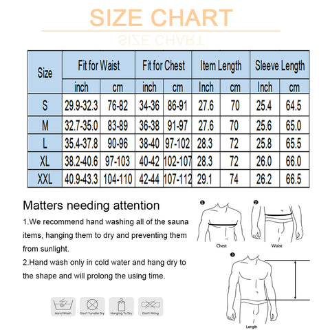 Zipper Sauna Shirt for Men Hot Sweat Suit Shapewear Body Shaper Sauna Top Workout Tummy Fat Burn Corset Training Tops by NINGMI