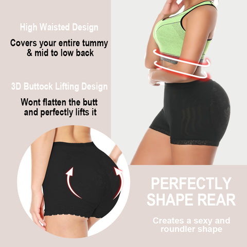 Women Butt Lifter Control Panties Body Shaper Slimming Underwear Women Tummy Control Hip Enhancer Paded Panty by NINGMI