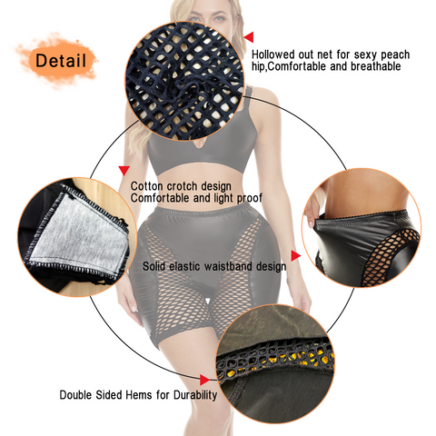 NINGMI Butt Enhancer Shapewear for Women Sexy Butt Lifter Shorts Panties Tummy Control Removable Pad Waist Trainer Body Shaper