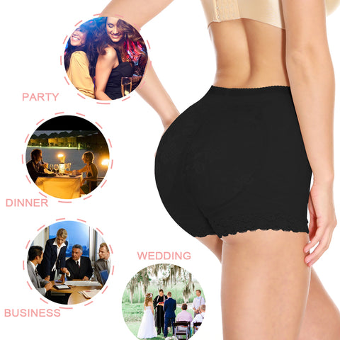 Women Butt Lifter Control Panties Body Shaper Slimming Underwear Women Tummy Control Hip Enhancer Paded Panty by NINGMI