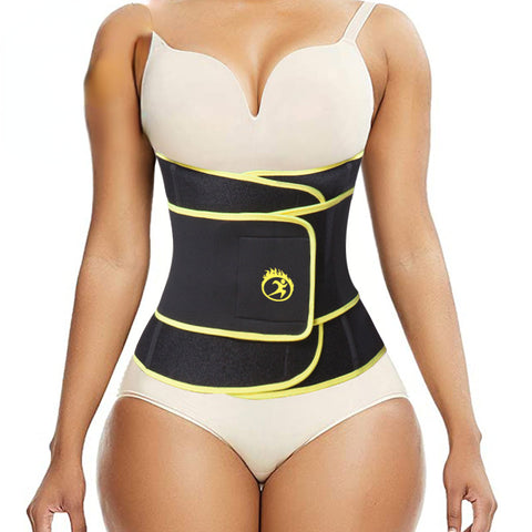 Sports Girdles Workout Belt Tummy Control Sweat Girdle Workout Slim Belly Band for Weight Loss Trimmer Slimmer Belt by NINGMI