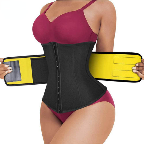 Waist Trainer Tummy Slimming Sheath Reducing Girdles Weight Loss Belly Shapers Modeling Belt Woman Body Shaper Corset by NINGMI