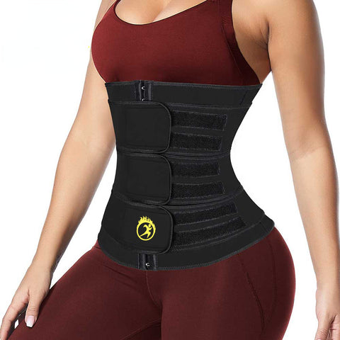 Waist Trainer for Women Weight Loss Belly Belt Waist Cincher Slimming Band Neoprene Girdles Corset Fat Burner Body Shaper by NINGMI