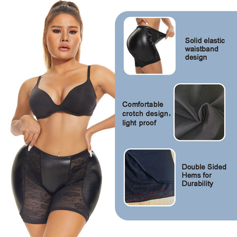 Butt Lifter Shapewear Panties for Women Hip Pad Shaper Panties Sexy Body Shaper Push Up Panties Hip Shapewear Panties by NINGMI