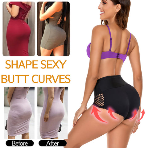 Butt Lifter Panties Hip Shapewear for Women Fake Booty Ass Sexy Body Shaper Hip Enhancer Push Up Shaper Panties by NINGMI
