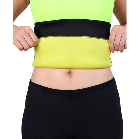 NINGMI Women Modeling Body Belt Belly Band Corsets Neoprene Latex Shaper Weight Loss Slimming Waist Trainer Strap Cincher Girdle