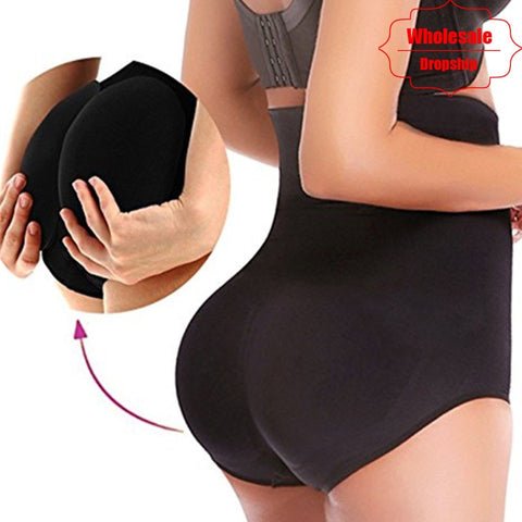NINGMI Women Paded Hip Enhancer Butt Lifter Waist Trainer Shapewear Wedding Body Modeling Tummy Control Panties Slimming Shaper