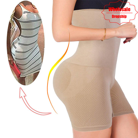 NINGMI Sexy Butt Lifter Women Slimming Shapewear Tummy Control Panties High Waist Trainer Body Shaper Boyshort Tight Power Short