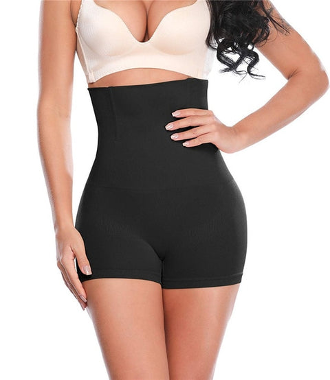 NINGMI Tummy Control Panties Knicker Women Butt Lifter Seamless Waist Trainer Body Shaper Sexy Short Brief Slimming Pant Girdles