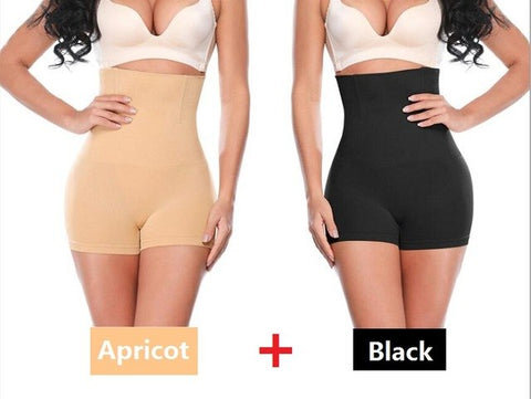 NINGMI Tummy Control Panties Knicker Women Butt Lifter Seamless Waist Trainer Body Shaper Sexy Short Brief Slimming Pant Girdles