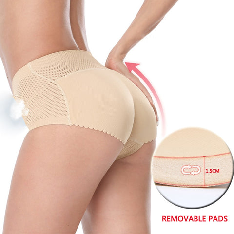 NINGMI Big Ass Hip Enhancer Women Sexy Butt Lifter Seamless Padded Brief Waist Trainer Slimming Pant Control Panties Body Shaper