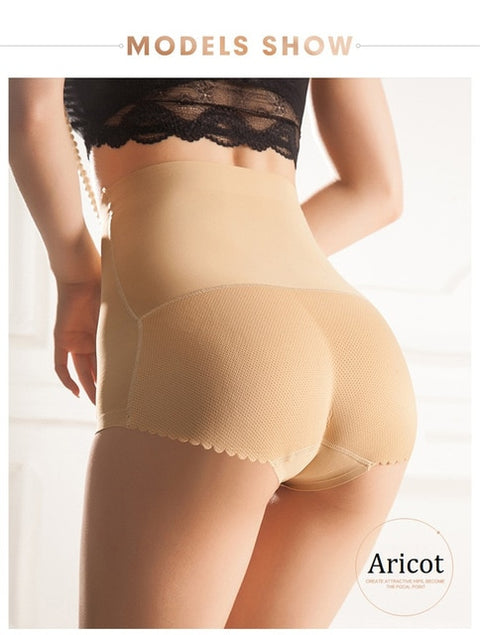 NINGMI Big Ass Hip Enhancer Women Sexy Butt Lifter Seamless Padded Brief Waist Trainer Slimming Pant Control Panties Body Shaper