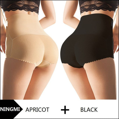 NINGMI Big Ass Hip Enhancer Women Sexy Butt Lifter Seamless Padded Brief Waist Trainer Slimming Pant Control Panties Body Shaper