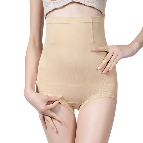 NINGMI Women Control Panties High Waist Trainer Slimming Pant Sexy Underwear Bodysuit Body Shaper Seamless Shapewear Butt Lifter