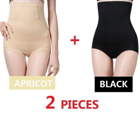 NINGMI Women Control Panties High Waist Trainer Slimming Pant Sexy Underwear Bodysuit Body Shaper Seamless Shapewear Butt Lifter