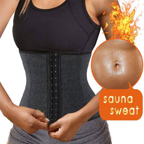 NINGMI Hot Shaper Waist Trainer Cincher Corset Postpartum Neoprene Tummy Belly Band Slimming Belts Body Modeling Strap Shapewear