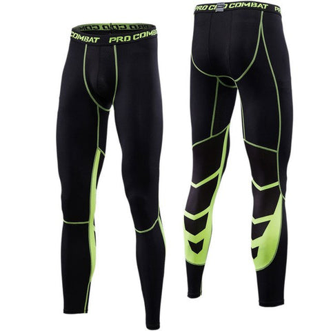 NINGMI Tight Compression Pant Quick Dry Fitness Legging Men Waist Trainer Slimming Underwear Body Shaper Control Panties Trouser